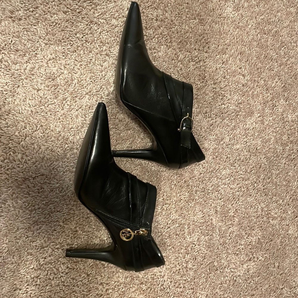 Ralph Lauren black booties